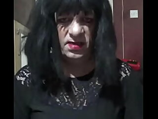 sissy crossdresser enjoying masturbation and anal sex part 3