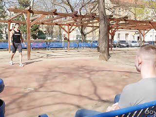 Flexing His Love Muscle