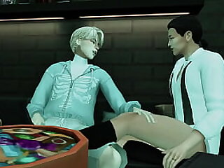 STEPBROTHER SEDUCED HIS STEPNEPHEW FOR HARD ANAL SEX AND FACEFUCK ON HALLOWEEN &lpar;SIMS   ANIME HENTAI   SFM&rpar;