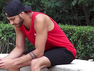 Exhibitionist cruising at the park for Patrick and Fabio