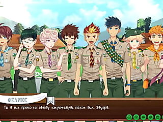 Game&colon; Friends Camp&comma; Way 2&comma; Episode 34 - Building in the camp &lpar;Russian voiceover&rpar;