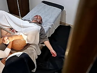 He went to the doctor to have his prostate examined&comma; but the doctor stuck the strapon in his ass&period;