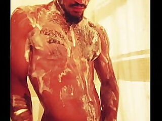 STL Tatted BBC Bi-Sexual Savory Sage Soaps And Strokes BBC in Shower Cumshot