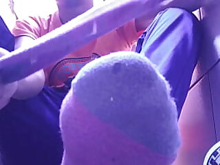 HAVING A REST WITH MY NEW COLOR SOCKS PT 2 I FEET AND SOLES