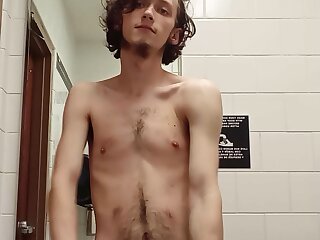 James strips at his fast food job