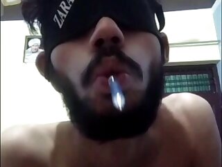 Sexy hot stuff guy webcam show