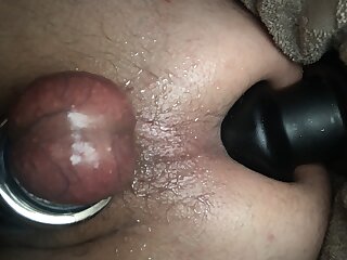 New plug opening up hole. Will keep progressing