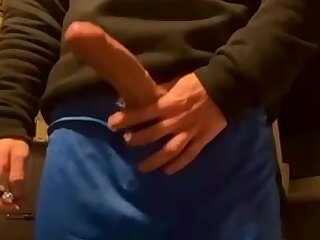 Hung chav showing off his hot ass and cock