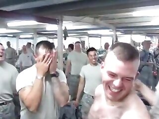 Liking from the hairline to lips