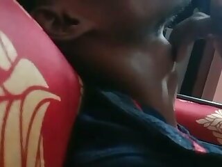 Sexy Adams apple massage video