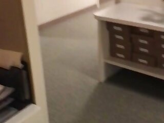 He got his dick out after staying late in the office