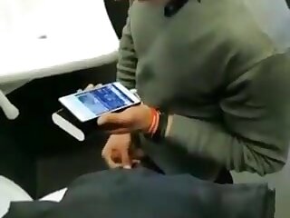 Boy JerkingOff duting breaks in college