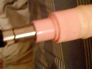 Bareback fucking with fuck machine