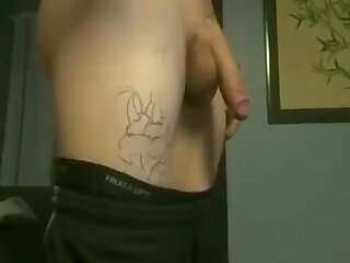 Straight guy gets a blowjob cum in mouth