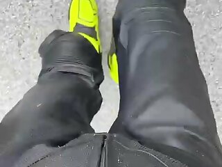 Dainese leather bulge