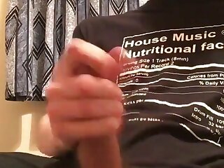 Very cute boy jerks off and cums a lot.