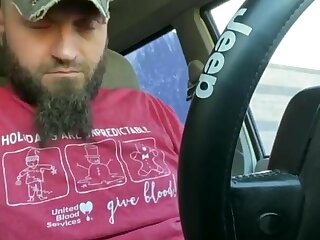 Bro strokes and blows his load listening to country music