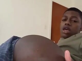 He enjoys having things up his a-hole, such a nice boy pussy