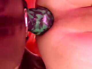 My ass ruined by the enormous knot on this toy