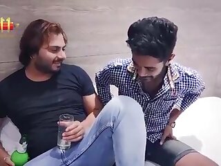 A sexy moment between the two