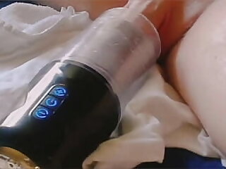 Sex toy fucked and sucked my soul with my cum