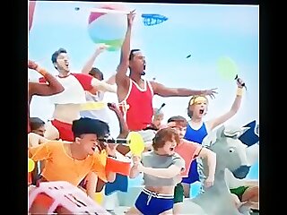 Thick hairy pits at Barbie movie