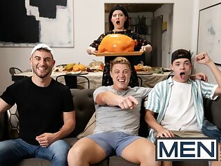 Right In Front Of My Turkey?!  Troye Dean, Logan Aarons  Bareback