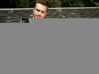 Fetish Tales:  Roofer Exhibition  Donte Thick, Dacotah Red  Bareback