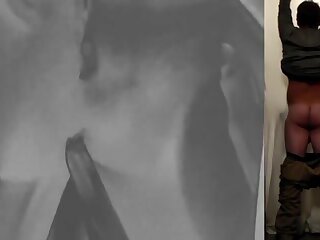 Hung anon stud serviced by cocksucker on hidden gloryhole