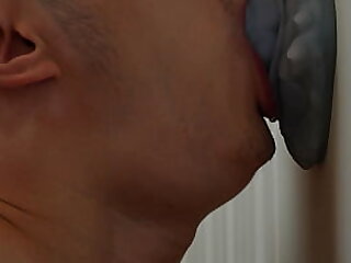 Training with my L-sized Nothosaur dragon dildo