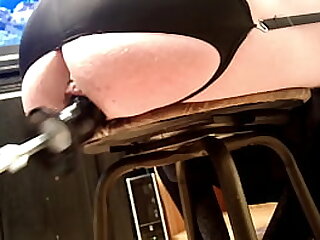 Huge toy enters my tight ass for the first time&excl;