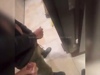 Black guys cruising in restroom