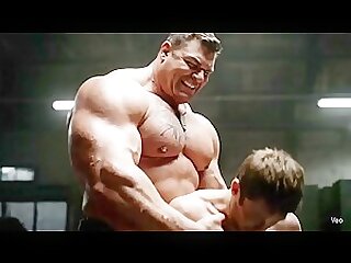 Colossal Officer vs. Frail Recruit — Strength Beyond Resistance_100% AI Content