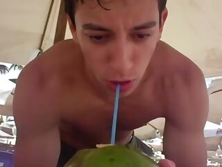 One friend skinny dips drunk in Puerto Rico.