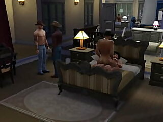 8 Naked Cowboys Wanted to be Sucked and Fucked