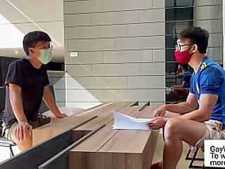 Lustful football player get paid for gay fuck