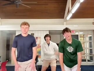 Guys from tiktok dance and shake some ass