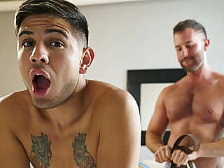 Stepdaddy Punishing His Young Stepson for Not Following His Rules - Dadperv