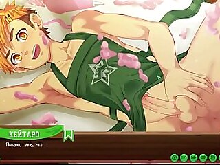 Scene 5 - Keitaro fucks Hiro in the kitchen &lpar;Russian dub&rpar;