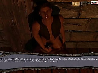 Medieval times &num;3 - Masturbating while thinking of big ogre cocks