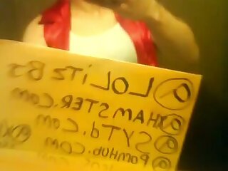 Sissy Billy Showing off His clit crossdresser Fag