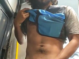 Sexy ... worker has to unload.