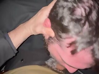More of me sucking off a random in my car