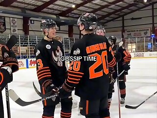Watch these cute hockey players in full gear. Tiktok @ el.paso.rhinos