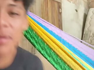 Hot latino Twink shows bulge on TikTok