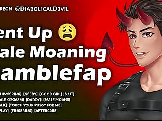 Hot Guy is Pent Up&comma; Stroking His Cock and Whimpering for You - Male Moaning - Audio for Women - Diabolical D3vil