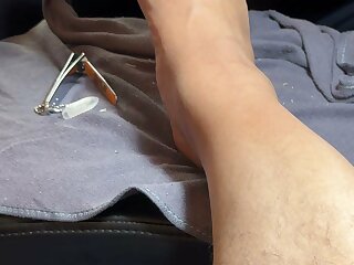 Male pedicure