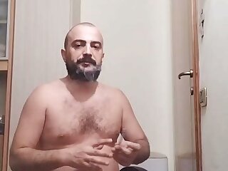 Brave man shows off his small penis