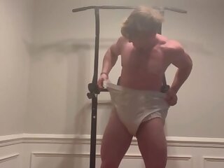 White briefs ... wedgie
