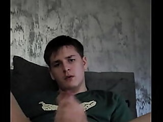 Jerking my big cock and big cumshot